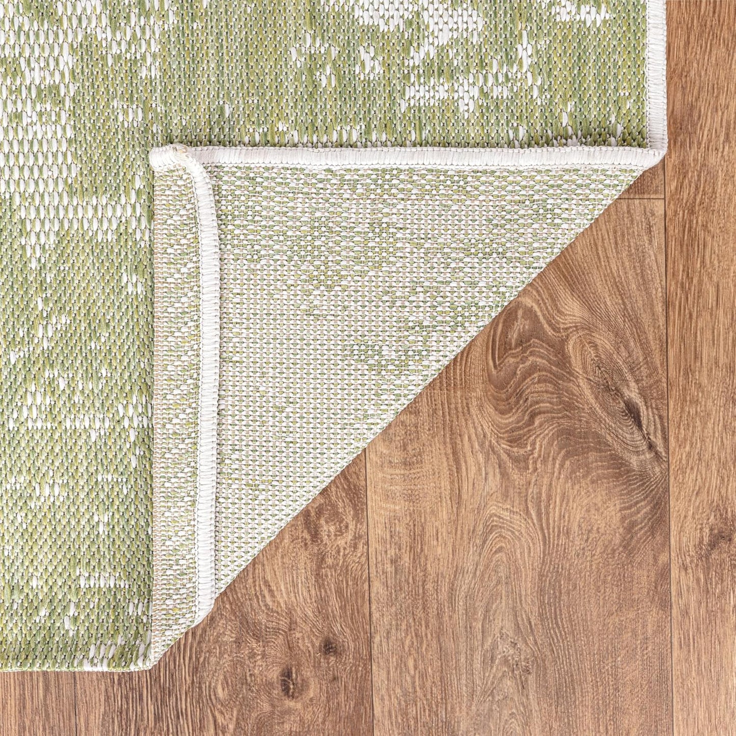 Keen Home Design Terrace Outdoor Area Rug - 5x8 Washable Indoor/Outdoor Rug for Patio, Kitchen, Balcony, Beach, Garden, Deck and Porch, Size: 5'3"x7'7"