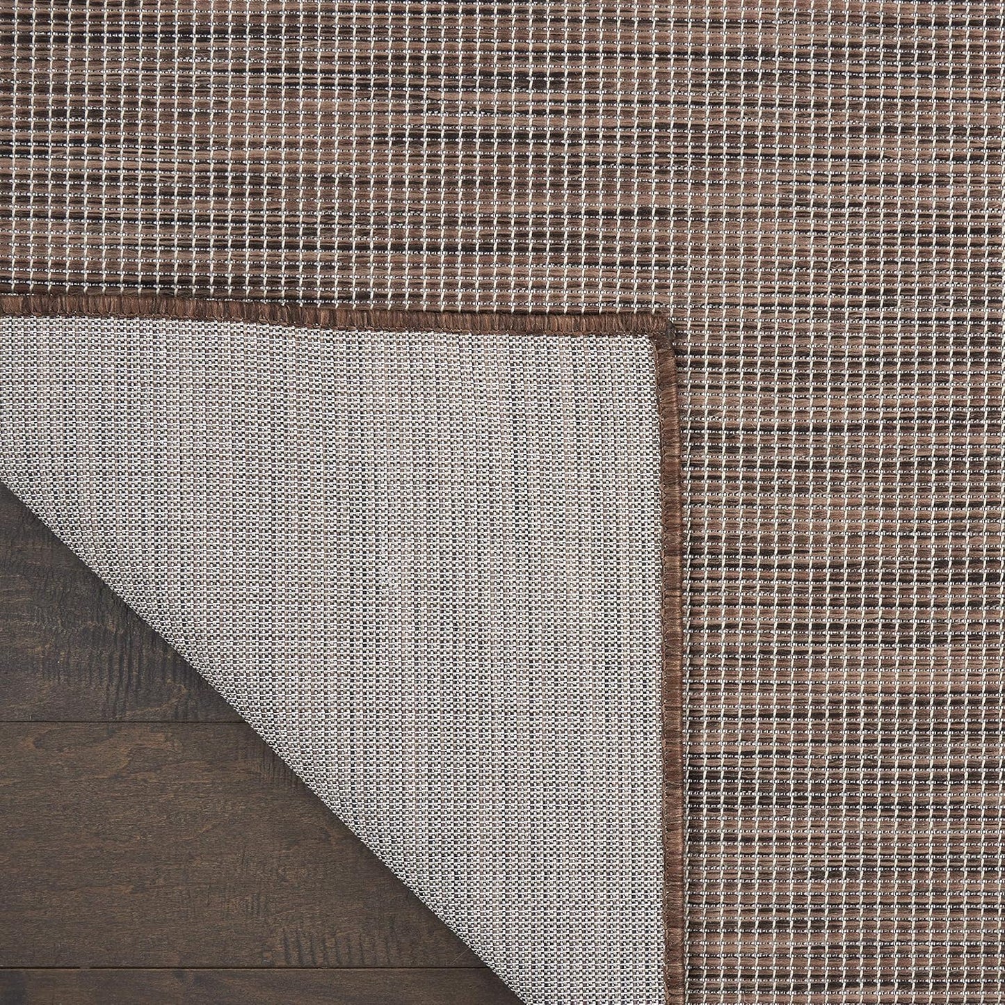 Nourison Home Positano 8' Runner Natural Fabric Modern Area Rug (8' Runner)